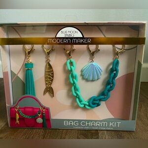 NEW-Blue Moon Mermaidcore Bag Charm set